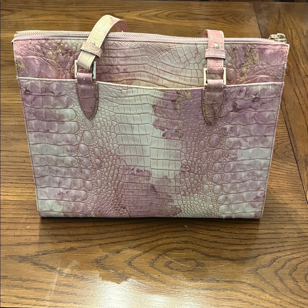 Brahmin Misha Melbourne Tote‎ in Lilac - Picture 2 of 16
